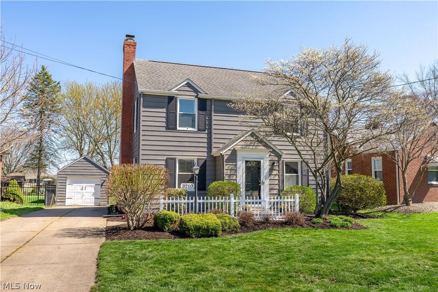 This one checks all the boxes. Located in Plain Township, this 3 bedroom, 2 bathroom Colonial has been completely renovated with an  updated kitchen, new countertops, stainless appliances, updated bathrooms, and fresh carpet. But it still has the original hardwood floors and gas fireplace that give it that warm, lived-in feel you just can't replicate. The main level laundry with built-in shelving, LVT kitchen flooring, and updated fixtures throughout make the day-to-day easy. Out back you've got a patio, white privacy fence, mature landscaping, and a detached garage. Less than a mile to Routes 62 and 77. Located within Plain Local Schools. Move-in ready and waiting for you.