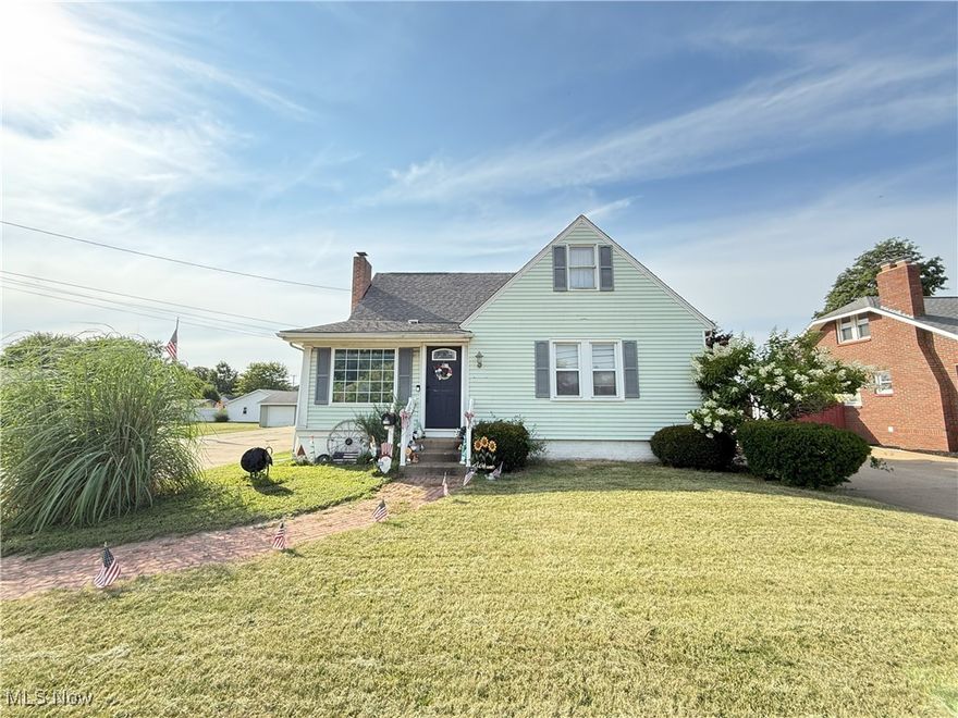 Step inside this beautiful 4 bedrooms and 2 full bathrooms! This charming home in Minerva features archways, original wood floors and an expansive eat in kitchen  with vinyl flooring, granite countertops and a lovely window seat overlooking the driveway. The kitchen also features a built-in desk space perfect for school projects. The great room features a painted brick fireplace and lovely wood floors, the great room opens to the foyer with ceramic tile floors, coat closet and plenty of room for your guests to enter. The Full bathroom features a clawfoot tub, built-ins and lots of charm. Two bedrooms complete the main level. Walking up the beautiful staircase leads you to the two larger bedrooms with walk-in closets. The basement is partially finished with a  recreational room with second full bathroom with walk-in shower. Also the basement has a generous laundry room with all of the mechanicals of the home behind closed doors. Outside features a generous 24x24 outbuilding, extra large concrete driveway with plenty of parking. You will find a lovely firepit behind the home and a secluded patio/porch off the side of the home, great for hosting and enjoy the Ohio summers. New upgrades include a ring security system, new A/C unit & new paint throughout. This property has a large lot that is close to the Minerva local school system and other local attractions. This home is ready to welcome you with its charm and abundant space!