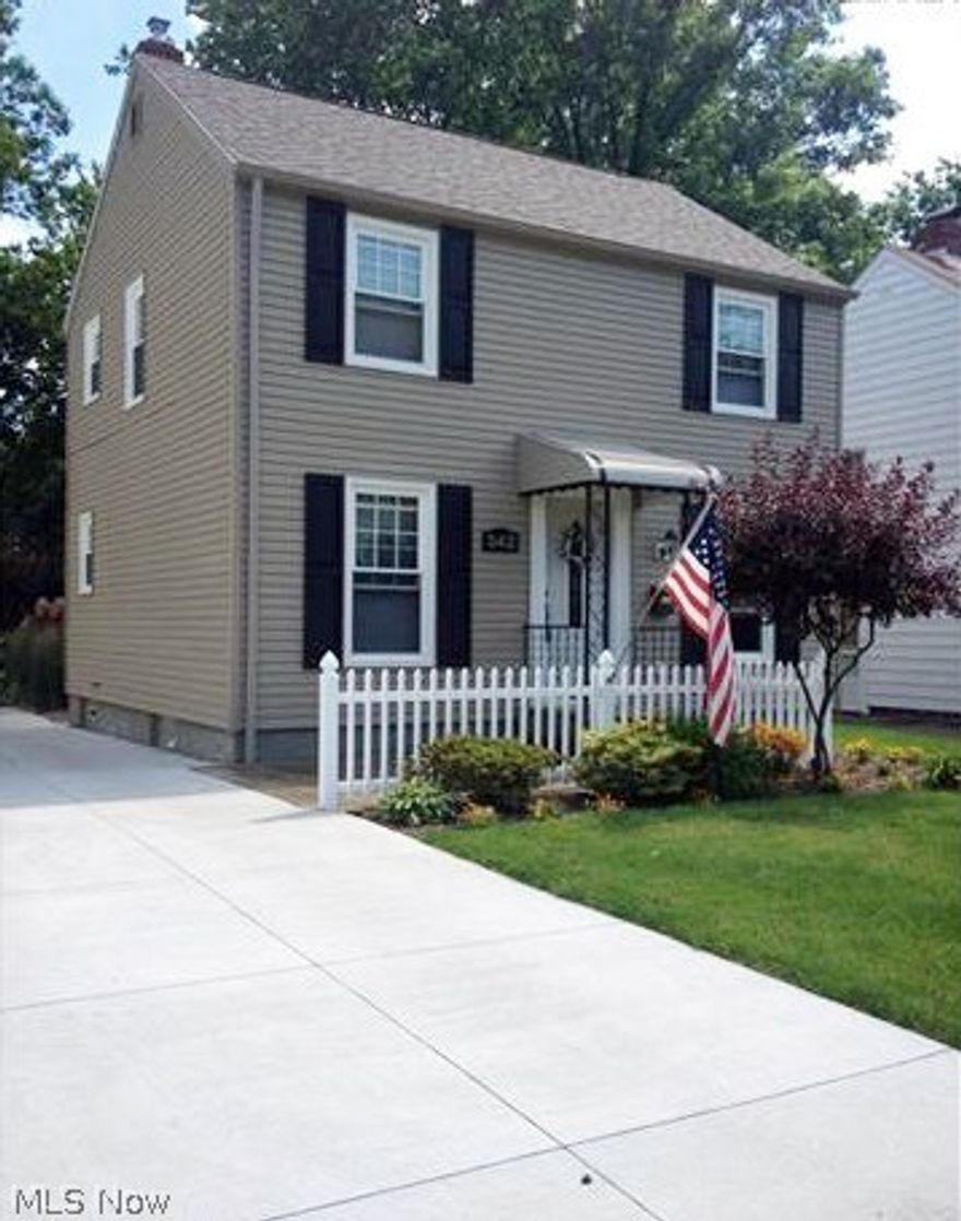 Look at this neat house in the Falls! All the work has been done and it's ready to be enjoyed. New everything! New kitchen(Nov. 2013), new roof house & garage(2013), new windows(2006), updated bathroom(2005), new Trex deck(2012), new siding house(2011) and garage(2013).  The only thing left to do is move in and enjoy! The home has beautiful kitchen with tile floors, dining room with hardwood floors and living room with carpet all on the first floor. The 3 bedrooms and full bath are on the second floor.  Basement is partially finished with a rec room on the one side and utility/laundry/storage on the other half.  The home is very clean and move in ready.  Don't wait 'til this one is sold, call today to set up a showing!