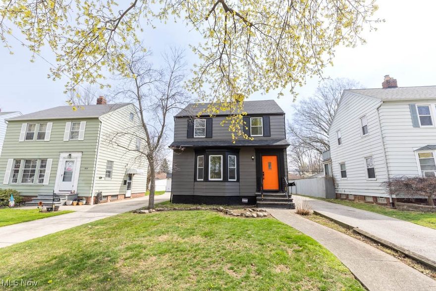 *Back on market due to buyer not completing the sale. Call for more details.* Welcome to 1173 Piermont Rd in South Euclid. This 2 bedroom home has been renovated throughout. Head in through the front door and you'll notice the neutral updated colors throughout and light color LVP floors. The great room with fireplace and large bay window greets you as you walk in through the front entryway. This leads to the dining room with built in shelving. There is a 3 season room off of the dining room. The dining room leads to the kitchen with granite counters, subway tile backsplash, white shaker cabinets and stainless steel appliances. The finished basement gives you more space for another rec room, office, play room, etc. The second floor has 2 spacious bedrooms and tiled bathroom. The backyard is perfect to spend time outdoors this summer. Call today to schedule your tour to see all that this wonderful home has to offer!