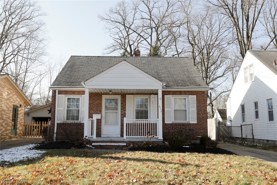 Charming bungalow in desirable Bay Village neighborhood. This three bedroom 1.5 bath has hardwood floors on the first level and a finished basement that makes a perfect living area. The huge second floor bedroom is carpeted with lots of built ins for storage. The backyard is fenced in and private. So many possibilities in this lovely home.