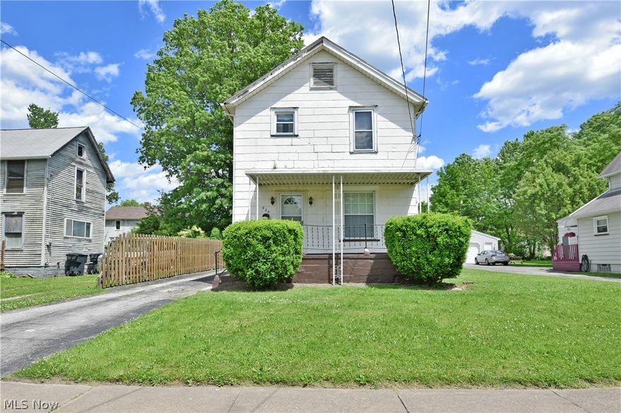 This freshly renovated three-bedroom Warren residence could be your next dream home! Offering clean, move-in-ready living space and plenty of potential, this residence has a lot to offer for comfortable living or an investment property alike. Welcoming you home with large, covered front and rear patio space, you’re never without options for outdoor relaxation, including the ample back yard and inset basketball hoop. Inside, a spacious, carpeted living room is brightly lit from the array of windows that pour natural light into the home. A nearby formal dining room highlights brand new vinyl flooring and a serving window looking into the kitchen. The 2020 updated kitchen itself offers tons of workable space as its wrapping countertops run below white cabinetry. A wood paneled walk-in pantry or bonus room completes the first floor. Upstairs, a large bath with ceramic tile surround joins three inviting bedrooms that line the main hallway. Each bedroom is nicely sized. Below, a full basemen