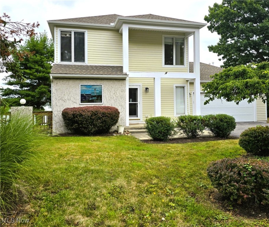 Be first or be sorry! The million dollar view is here! Immediate possession. The pictures say it all! Three bedroom, two and a half bathroom Colonial with a walk-out basement. Lake Erie at its finest the minute you walk in the front door. Breakfast bar, eat-in kitchen, pantry and all appliances staying! Kitchen has slider leading to a big entertaining deck overlooking the beautiful lake! Nice view of Downtown Cleveland! Family room has a wall of windows and a fireplace. Formal dining room has a slider leading to a stoned area with a view of a nice stained glass window. Owner bedroom  has a wall of windows, full bathroom with a jetted tub, skylight and door leading to a balcony. Walk out basement. Can be a recreation room with full bathroom and laundry room when finished. Incredible view! All rear rooms have incredible views! Siding installed 2025. Includes one year home warranty!