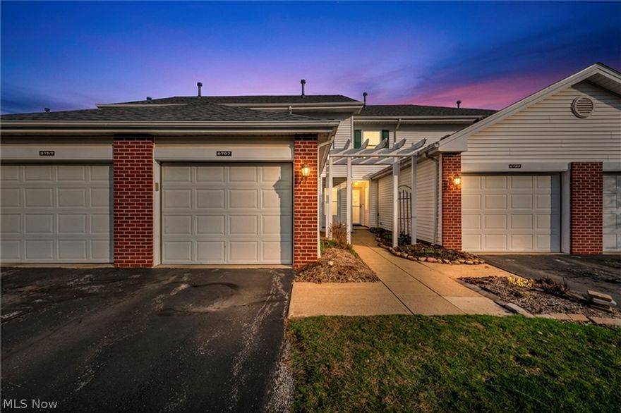 Welcome to easy living in Middleburg Heights! This well maintained 2 bedroom, 1.5 bath townhome offers the perfect blend of comfort, style, and low-maintenance living. The updated kitchen features modern finishes and great workspace, while the renovated bathrooms bring a fresh, contemporary feel.The spacious primary bedroom features vaulted ceilings, creating an open and airy retreat. The main living area includes beautiful built in cabinets, adding both character and convenient storage. Just off the living space, step outside to your private deck which is perfect for morning coffee or relaxing in the evening. Located in a quiet neighborhood with maintained common green spaces, this home offers the ease of low maintenance living while still providing room to enjoy the outdoors. Conveniently close to shopping, dining, and major highways, this move in ready townhome checks all the boxes.