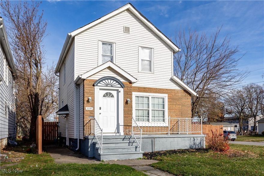 Fully Remodeled & Move-In Ready! This beautifully updated single-family home sits on a desirable corner lot and comes complete with all appliances included. Enjoy a brand-new kitchen featuring updated cabinets and butcher-block countertops. 

The home showcases new laminate flooring, a huge fenced-in backyard, and a charming brick firepit perfect for entertaining. Relax on the spacious front porch, or head downstairs to the freshly painted basement with recessed lighting, a wet bar, and track lighting.  ideal for gatherings or extra living space.

Additional updates include a high-efficiency furnace, central AC, heavily insulated attic for lower energy costs, upgraded electrical panel, new chimney flashing, and perimeter security lighting. Easy entry with keypad door locks adds convenience and peace of mind. A 2-car garage provides plenty of parking and storage.

Located just blocks from an elementary school and close to local shops and a nearby plaza. Minutes from Oakwood Park and offering quick access to I-80/I-90 for an easy commute.

Perfect for first-time buyers!  INVESTORS: This property is 100% turn-key and Section 8-ready.

Call today to schedule your showing!