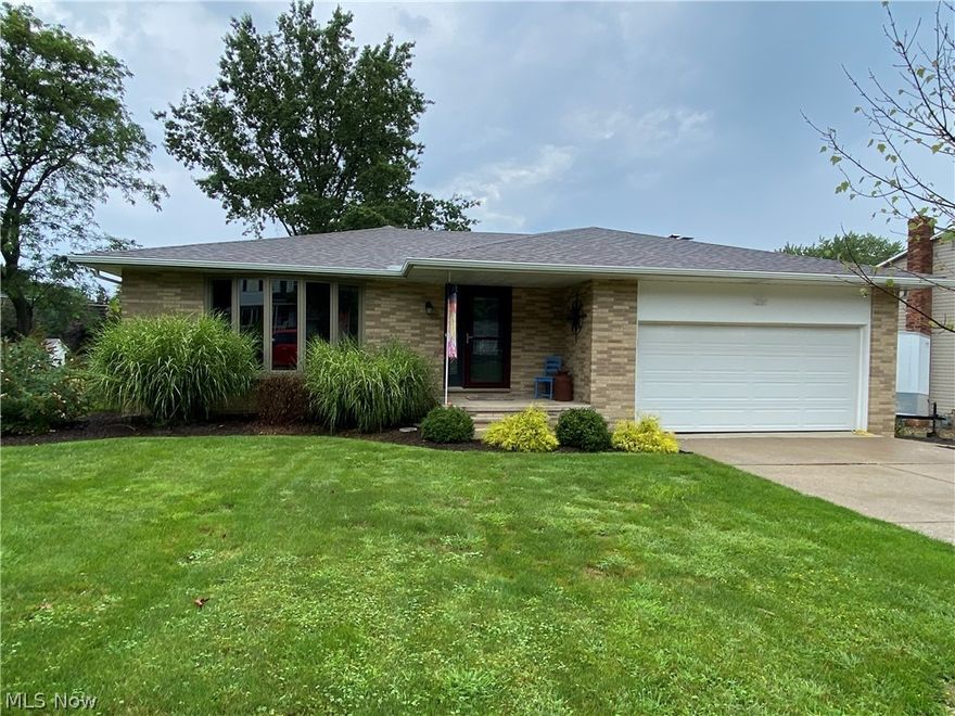 Looking for a home you can move into prop your feet up and enjoy the next chapter of your life?  Then I believe this one is for you! This home has been in the same family since it was built in 1972 and is on its third generation, so it has been very well maintained and there is pride in ownership! This generation has updated almost everything within the last eight years. The most recent being the brand new roof in July 2021! Others include a beautiful Pella bay window, new basement windows, owner is unsure of the age of the remaining Anderson windows. High efficiency furnace, garage door, and exterior doors. The home has been tastefully decorated, the wood floors are absolutely stunning and the primary bedroom has a shower that beckons you to take a relaxing shower. The kitchen is the heart of this home and perfect for entertaining with its central location it is open to both the living room, family room and is close to the back patio for those BBQs.  The recreational room in the basem