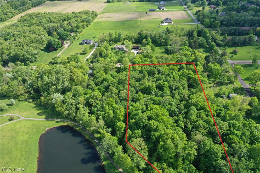 Breitenstine Park is the back boundary of this Beautiful 4 acre property.