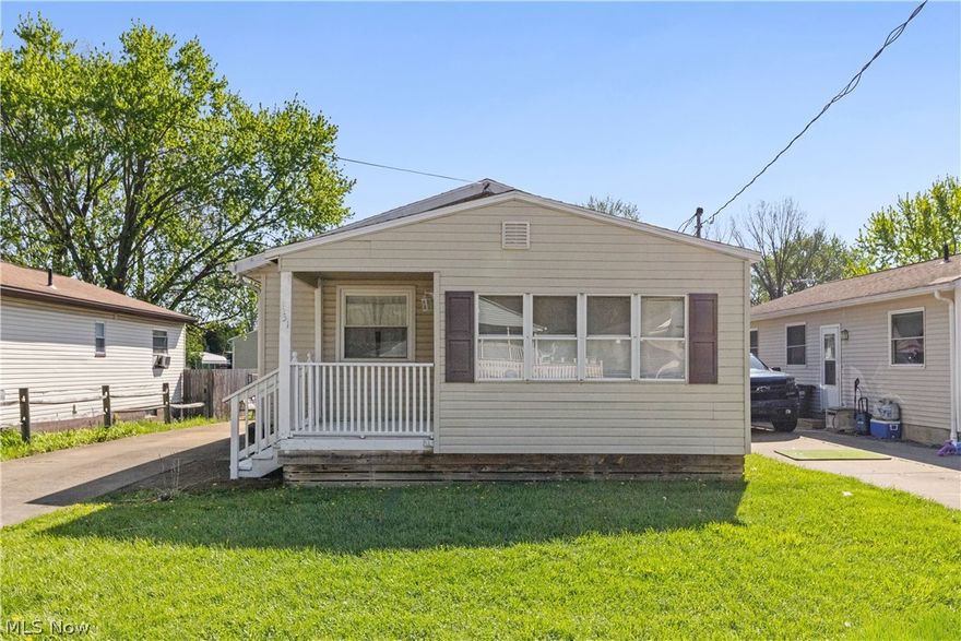 Welcome to 331 Elmwood Ave in Barberton, a well maintained racnch home that offers a great mix of comfort, space, and value.

This property features 3 bedrooms and 1 bathroom with a functional layout that makes everyday living easy. Inside, you’ll find updated flooring and fresh paint that give the home a clean, move in ready feel. The main living areas offer plenty of natural light and a comfortable flow throughout.

The full basement provides additional space that can be used for a rec room, home office, or extra storage — giving you flexibility based on your needs.

Outside, the property offers a manageable yard and space to enjoy the outdoors without a ton of maintenance. Conveniently located near local shops, schools, and parks! Dead end street for more privacy.