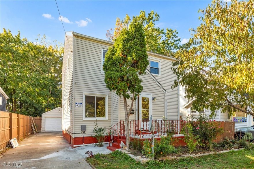 Welcome to 3 BR Colonial in Akron's North Hill. The house is ready to move in with new vinyl flooring and freshly painted through out the house. Cozy Family Room. Formal Dining Room. Nice deck off back, and an attached carport on the Garage that can also serve as a Patio area. Vinyl sided. privacy fencing. Great access to downtown, Rt 8, or shopping in Cuyahoga Falls or Chapel Hill.