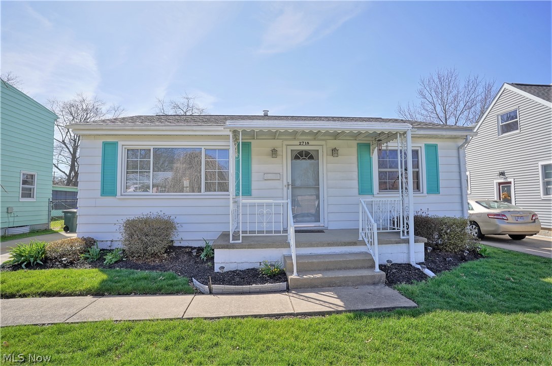 Meticulously maintained and super cute 2 bedroom ranch. The rooms are spacious and you will feel right at home when you walk in the door. Nice kitchen space with the appliances remaining with the property. Very nice fenced in backyard and shed for storage. The basement could be finished and was waterproofed in 1982. Updates include: Hot water tank & carpeting - 2019; Washer/Dryer - 2015; Roof - 2014; Furnace and Windows - 2006. Home warranty is being offered by the seller.