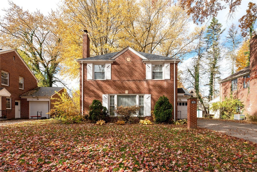 Check out this stunning classic brick colonial! This home boasts an updated kitchen with shaker white cabinets, stainless steel microwave/range, as well as beautiful solid surface Corian countertops. Full bath has been updated with ceramic tile flooring, subway tile surround, and new vanity. Partially finished basement. Schedule your showing today!