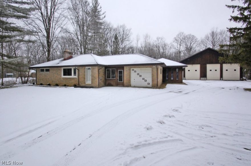 This property is truly a one of kind opportunity. 24540 Emmons has so much to offer, there is an updated and well cared for Brick Ranch, 3-car attached garage, 16 x 22 pole barn and an amazing 48 x 64 outbuilding all sitting on 2.2 private acres. The house offers a brand new kitchen with all the appliances, all newer windows, wood burning fireplaces in the Living and Rec rooms, new furnace and air conditioning and the entire house was rewired with new 200 amp service installed and the attic insulated in 2003. The entire basement was excavated and waterproofed with all new drain tile installed in 1989 as well.  The 3-car garage has a wood stove for heat, plenty of electrical service to be a great workshop and a compressed air system plumbed in the walls. The 48 x 64 outbuilding is fit for king, built with a fully excavated footer, plumbed for utilities, and a re-enforced 5.5 inch thick concrete floor. The overhead doors in front are 12 x 12 and 10 x 12, and 2 of the 4 have electric open