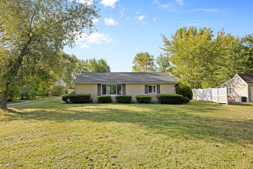 Welcome to your dream home in the heart of Streetsboro, Ohio! This charming 3 bedroom, 1 bath ranch-style home offers the perfect blend of modern comfort and classic appeal. With an inviting open concept layout, the spacious living area seamlessly flows into a beautifully updated kitchen, making it ideal for entertaining and everyday living.

The home features a bright and airy atmosphere, highlighted by large windows that flood the space with natural light. Each bedroom is generously sized, providing ample room for relaxation and personalization. The well-appointed bathroom boasts contemporary finishes and fixtures, ensuring a refreshing experience.

The property includes a well-maintained yard, perfect for outdoor activities or enjoying a peaceful evening. Located in a desirable neighborhood, this home offers easy access to local amenities, schools, and parks.

Don't miss out on the opportunity to own this exceptional ranch home in Streetsboro. Schedule a viewing today and experience all that this remarkable property has to offer!