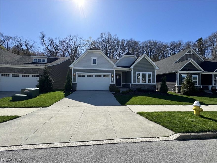 Don’t miss out on this opportunity to own a four year old ranch with a custom paver patio AND a property tax abatement until 2035!  The property is located next to the Cuyahoga Valley National Park Towpath trail and the BARC dog park, both of which can be walked or biked to.  This home includes a kitchen tile backsplash, stainless steel appliances with a new upgraded dishwasher, powerful range hood with external ventilation and an upgraded master bathroom with a large dual-headed shower.  The laundry room features a matching LG front loading washer and dryer.  The back porch walks out onto a custom paver patio with built in space for a grill and a fire pit.  The primary suite features a tray ceiling and an enormous walk in closet.  The living room and all bedrooms are pre-wired for cable and CAT6 for easy home networking.  With the property tax abatement, the most recent property tax bill was $515.10 every 6 months per the Summit County Fiscal Office website as of 5/2/24.  Please feel free to reach out with any questions or to schedule a time to see the property.  Thank you for your interest!