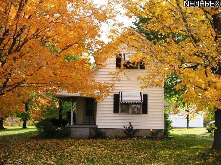 The sturdy farm home you have been looking for! This home sits back off the road and has a really nice building/garage with floored upstairs. The home features 3 bedrooms, 1 bath, big kitchen, full basement and formal dining room. The property is zoned commercial but used as residential. Come and see this great place today!