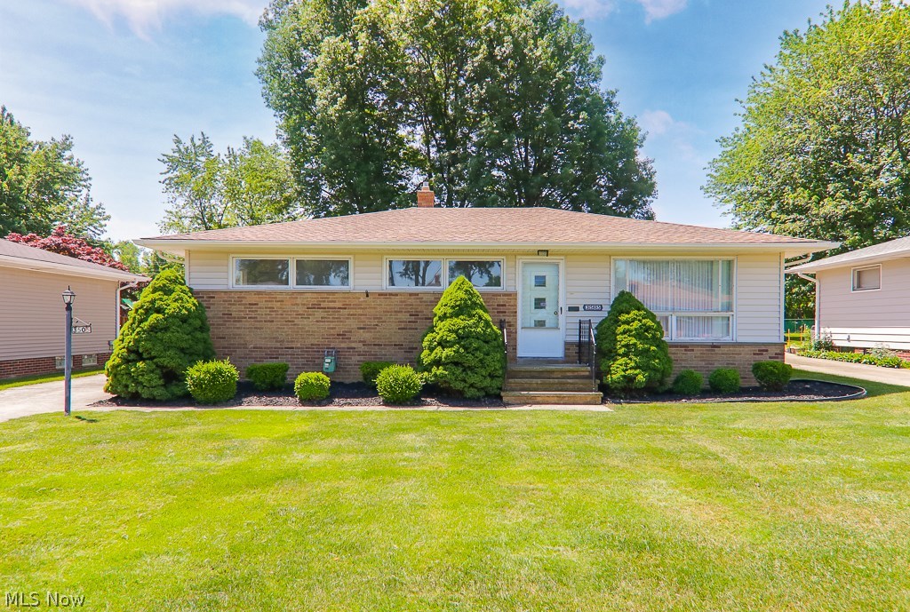 Charming Ranch in the highly desirable Gabriella Gardens development in Parma. 4 BR, 1.5 BA is Move-In Ready. Four Season Family Room w/Sliding Doors to Expansive Backyard Deck. All Hardwood Floors Cleaned & Sealed and Carpets Professionally Cleaned (5/2018). TRANE Furnace & A/C (2008) Inspected and Cleaned (5/2018). Roof (2010). One Full and One Half Bath on 1st Floor~~Additional Shower Stall in Basement!! Finished Rec Room and 4th BR in Basement. Deck is scheduled to be painted and sealed in July at owners expense. Lawn Care is Prepaid through the end of the season (cutting and chemicals). ONE YEAR HOME WARRANTY INCLUDED!! This Home Won’t Last!!
