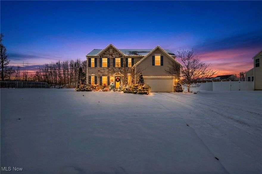 Set on nearly ½ an acre at the end of a quiet cul-de-sac in Avon with NO HOA this home presents a rare opportunity for someone who wants the Avon address and the freedom to truly make a home their own. Offering 4 bedrooms and 2.5 baths, the main level features expansive living space anchored by a generous family room, morning room and a flex room that easily adapts to your lifestyle home office, playroom, creative studio, or cozy sitting area. Upstairs, the home truly shines with a nearly 350 sq ft bonus room, providing exceptional versatility for a media room, gym, guest retreat, or second living space. The owner’s suite is a true retreat, complete with an en-suite bath featuring a soaking tub, separate shower, and walk-in closet. Secondary bedrooms are well-sized, offering comfort and flexibility for a variety of needs. With a layout that delivers space where it matters most, this home is ready for a fresh vision. New flooring and a full interior refresh create an exciting chance to personalize and add immediate value, allowing the next owner to transform the space to reflect their style. The unfinished lower level provides abundant storage today and the opportunity for future finished living space ideal for those looking to expand over time. Outside, the nearly half-acre lot invites imagination. With no existing patio or deck, the backyard becomes a blank canvas ready for outdoor living designed exactly how you envision it, from entertaining spaces to gardens or firepit gatherings. Conveniently located near shopping, dining, parks, and commuter routes, this is a HUGE opportunity to secure space, flexibility, and land in Avon and create a home that feels uniquely yours.