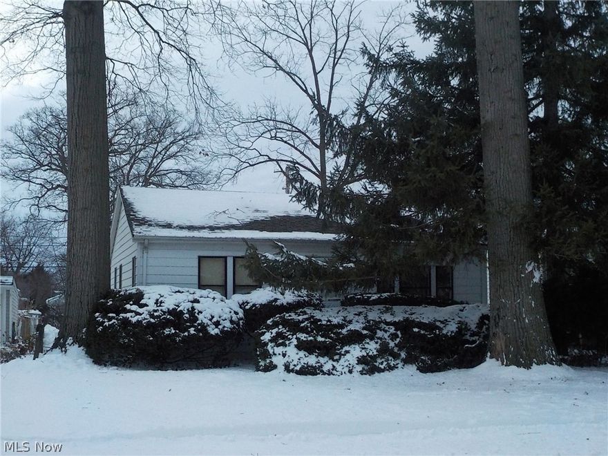 * Bay Village Estate - 2 Bedroom Ranch with 2 Car Garage * Much Potential Here!  Bring your Remodeling & Renovation Ideas!  * SOLD AS-IS *