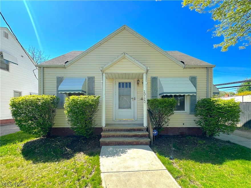 This charming Euclid home is awaiting its new owner! Inside you'll find 3 bedrooms and 2 FULL bathrooms along with a partially finished basement to provide plenty of additional living and storage space.  The kitchen features newer stainless steel appliances and beautiful oak cabinetry. Located centrally in Euclid with fantastic proximity to Lake Erie, shops and restaurants, Lakeshore Blvd, I-90, and so much more!