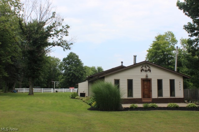 Horses anyone? Outstanding 2 acre horse property* Beautifully updated & maintained ranch with 2 bedrooms & approx. 960SF* Living room with wood burning stove* Master bedroom with walk in closet* Bath with jetted tub* First floor laundry* 24x15 covered stamped patio with fan (2009 &2013)* Generous 2 car detached garage* 24x24 pole barn (2002) with electric, water, 2 stalls, tack room & loft for storage* Vinyl fenced corral* Fenced pasture* Storage shed* Updates include pressure tank (2 yrs), fresh paint walls & ceiling except 2 bedrooms ( 1yr), garage siding (2 yrs), furnace (6 yrs), roof on garage (3 yrs), house siding (8 yrs), house shingles (11 yrs)* Truly a must see!