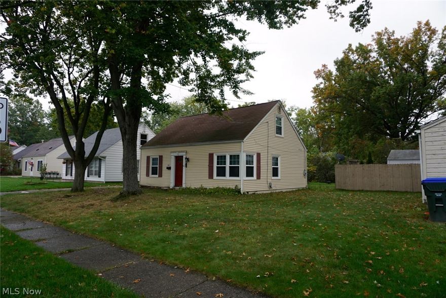 Charming cape code located down the road from the new Portage Crossings. Great open floor plan. Sparkling kitchen with many updates including appliances, counter tops, cabinets, and ceramic tile. Enjoy the view of the inclosed back patio with wall of windows. Well sized bedrooms. Other new updates include the bathroom shower/tub insert, vanity, and ceramic tile floors. Fresh paint and carpet in every room. Newer windows through out. Laundry room with ceramic tile. Over sized garage. Back brick patio. Come view this home today.