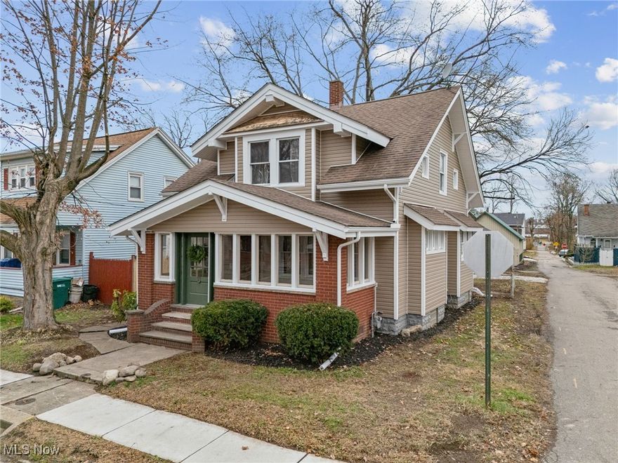 Are you looking for a FULLY REMODELED 3 bedroom/1 bath home? This is the one to look at!! This home has been remodeled back to its original style with authentic woodwork, brass and diamond fixtures, whole home painting, and a fully remodeled kitchen!! As you step inside, you will be in awe at how spacious this home is and how gorgeous the authentic woodwork is throughout! One of the focal points of this home is the large dining room with true built-in shelves/cabinetry! For all of your storage needs, head to the basement that has been freshly painted!! Updates include: New Siding, New Gutters, New Rear Deck, New Yard Fencing, New Gravel Driveway, Whole home re-wiring, New Electric panel, New Kitchen, New Appliances, Whole Home Painting, New Lighting Fixtures, Remodeled Bathroom, etc. Furnace/AC - 2025, Roof- 2019/2020, HWT - 2016, Furnace- Original. APHW Home Warranty is being provided for Buyer!! Property is Agent Owned. Schedule a showing today!