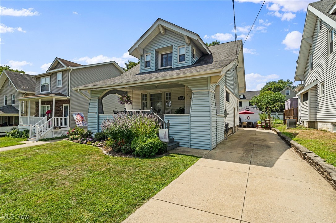 Turnkey & affordable charm in the Magic City! The plush carpet, hard-to-find custom woodwork & built-in features, and custom blinds will grab your attention as you enter this century colonial. The first floor is complemented by a spacious and inviting dining room plus a kitchen with ample cabinet space right around the corner. Upstairs, the primary bedroom is unique, with two walk-in closets and multiple built-in storage options with abundant natural light. Two additional bedrooms with hardwood floors plus a full, updated bathroom round out the upper level. Downstairs, a finished bonus room adds versatility, which could easily be an office or rec room. Updates for your added peace of mind include carpet & LVT flooring (2020), furnace (2013), roof (2013), A/C (2021), and a fully waterproofed basement with a transferrable warranty. Put a private tour on your calendar today!