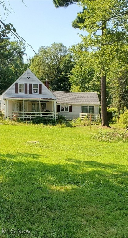 Welcome to this cozy home nestled on an 1 acre large wooded lot in the beautiful, highly desired Solon community. This home features an open concept living space with a fire place, 3 Bedrooms and 2 Full baths, an eat in kitchen with stainless steal appliances and a Laundry room on the first. The large detached garage with a loft is ready for all your storage needs. Property is being sold AS IS and Seller will not make any repairs. This property does have a Tenant, Showings with Accepted Contract Only.