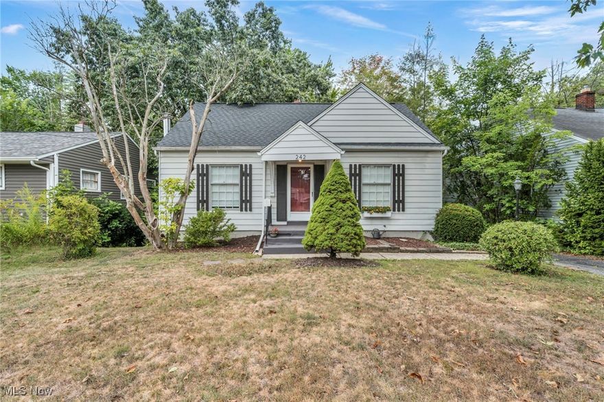Step inside to discover a freshly remodeled interior, featuring refinished wood floors, new light fixtures
throughout, and a stunningly updated upstairs bath. The kitchen has been refreshed with new flooring and painted
cabinetry, while the downstairs half bath has been remodeled for added style and function. The finished, walkout
basement is the true showpiece of this home — complete with a wet bar, making it the perfect space for entertaining. The
private patio area is surrounded by nature and shaded for comfort all summer long. Major updates include a new roof on
both the house and garage (2022), new garage door opener with app control (2020), furnace (2017), hot water tank
(2023), and updated electrical with 100-amp service. Appliances such as the GE refrigerator, Samsung stove and
microwave, and Kenmore dishwasher are included. The spacious second floor offers fantastic storage, while the oversized
driveway provides plenty of room for visitor parking and turnaround. Located in a convenient, walkable neighborhood,
this home is close to Highland Square, Parks, and a variety of local restaurants, shops & schools — with quick freeway
access for easy commuting. This is more than just a house — it’s a move-in ready home with updates that matter, space to
entertain, and a location that can’t be beat!