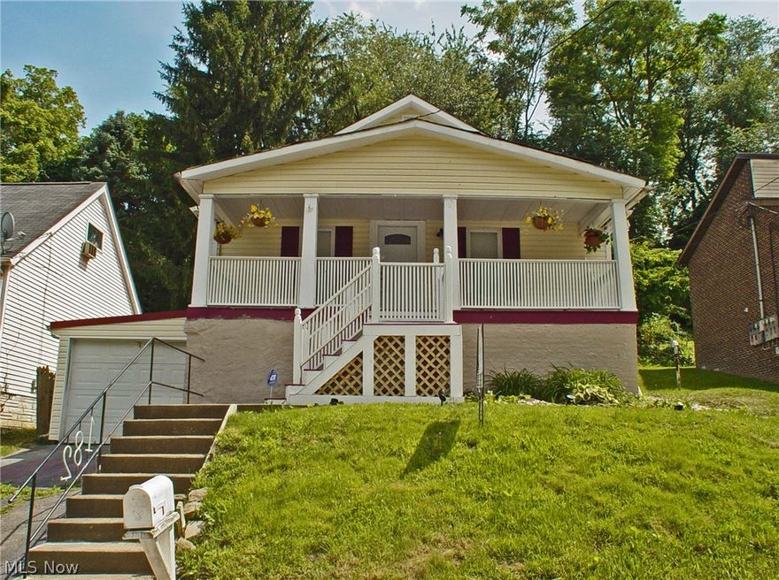 Welcome summer on the big covered front porch of this newly renovated 2 bedroom, 1 bath home.  Numerous updates include a new kitchen, which also has a new open floor plan to the living room.  Also an updated bathroom, new furnace, fresh paint and flooring throughout, and much more! Call to see this one today!