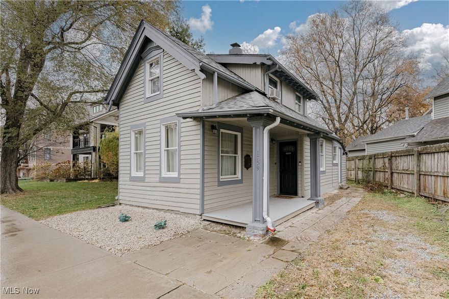 Welcome to 1759 Fulton Rd – a Charming, Cozy, and Completely Refreshed Cape Cod in the Heart of Ohio City!
Step inside and instantly feel at home in this inviting space, thoughtfully renovated to blend classic character with modern style. The front door opens into a spacious dining room, where newer LVP flooring flows seamlessly across the first floor. At the front of the home, the bright and airy living room is filled with natural light and features beautiful exposed brick that adds warmth and personality. The updated kitchen sits toward the back and checks all the boxes—stainless steel appliances, newer cabinetry, stone countertops, a sleek tile backsplash, and the convenience of in-kitchen laundry. A refreshed full bathroom completes the main level with clean, modern finishes. Head upstairs to find a versatile loft/bonus area that can easily flex as an office, studio, lounge, or potential bedroom. Hardwood floors carry you into the adjoining bedroom, creating a cohesive and welcoming second-floor layout. Outside, the partially fenced backyard offers a peaceful spot to relax, entertain, or enjoy warm evenings in the city. You can’t beat this location—just steps from Ohio City’s best restaurants, breweries, nightlife, and local shops, and minutes from Downtown Cleveland and Edgewater Park. This charming home in one of Cleveland’s most vibrant neighborhoods is the perfect blend of comfort and style Don’t miss your chance!