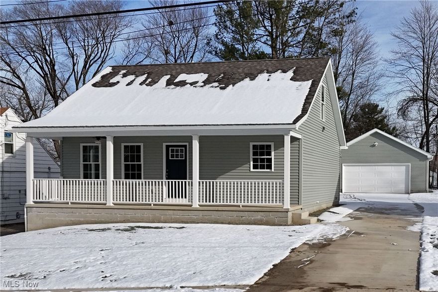 This newly constructed 1,316 square foot, three-bedroom, two-bathroom home features a sprawling front porch, spacious open concept living, dining, and kitchen area, first-floor laundry, a first-floor bedroom and full bathroom, and a detached two-car garage. The full basement is both waterproofed and insulated. Refrigerator, range, microwave range hood, dishwasher, washer, and dryer are included with purchase. 

This home has a 15-year 100% property tax abatement on all improvements and is eligible for the City of Youngstown's $10,000 down payment assistance program.

Purchase of this home is limited to income-eligible buyers who commit to owning and occupying the home.