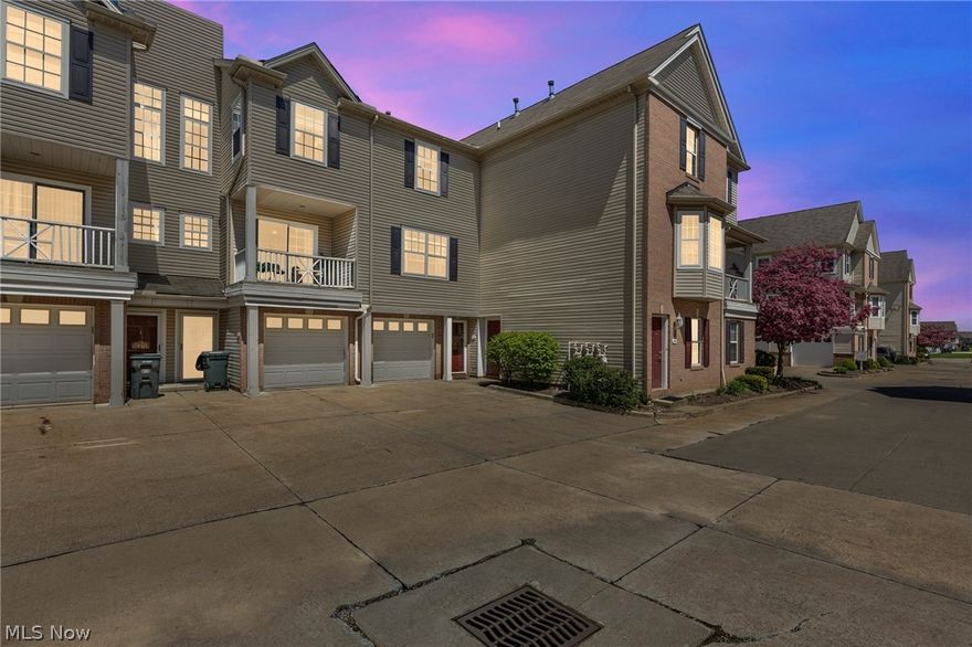 Get ready to call this home!!  Located in sought after Sturbridge Crossings, This 2 bedroom/2.5 bath features Newer AC and Nest (2020), Furnace 2018, updated flooring and neutral decor, EXTRA large Primary Suite with reading nook and walk in closet, Cozy Balcony for morning coffee, gas fireplace and attached garage!!  The open floor plan with main floor 1/2 bath is cozy and the perfect layout for entertaining.  Home is conveniently located to both Cleveland and Akron/Medina areas and close to shopping/great restaurants.  Enjoy the award winning Broadview Heights/Brecksville school district!  Seller requests highest and best by Sunday 6:00