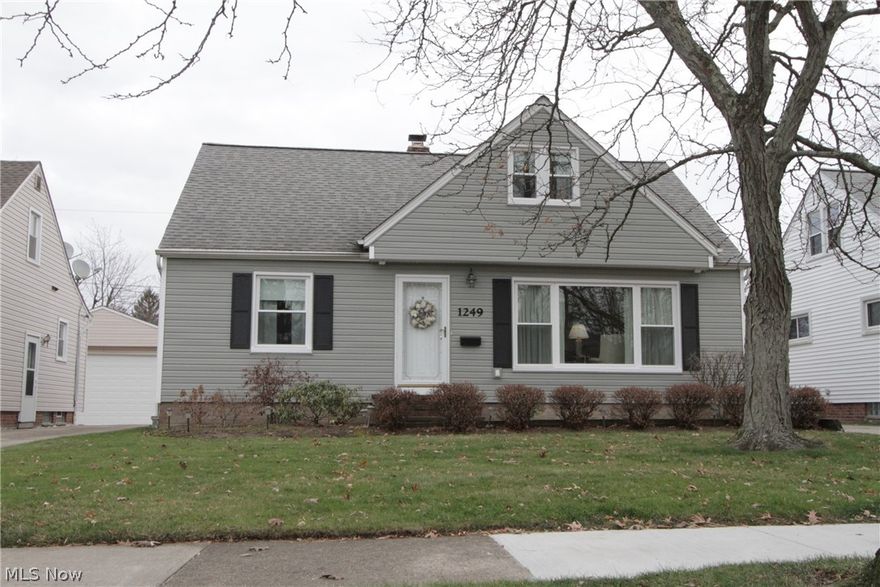 Welcome to this fantastic Cape Cod bursting with loads of charm and character around every corner.  A truly unique home in a highly desired neighborhood in the heart of Mayfield Heights.  This family friendly home offers 4 bedrooms, 1.5 baths, newer vinyl windows, newer vinyl siding, 2 car garage and glass block windows in a partially finished basement.  The finished basement can be used for the recreation of your choice.  Enjoy entertaining intimate or large gatherings in the spacious open design kitchen and dining area that overlooks the large  living room.  Experience the much desired living this Mayfield Heights Community has to offer.  Located in close proximity to many amenities including Downtown Cleveland, Shopping Malls, Movie Theater, Medical Services, Community Center and all the Major Highways.  What a great place to call home!!