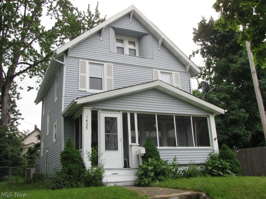 This is a nice 4 bedroom colonial with a full finished attic. There is a large 2.5 garage and both the front and back porches are enclosed. Call the listing agent for a private showing.