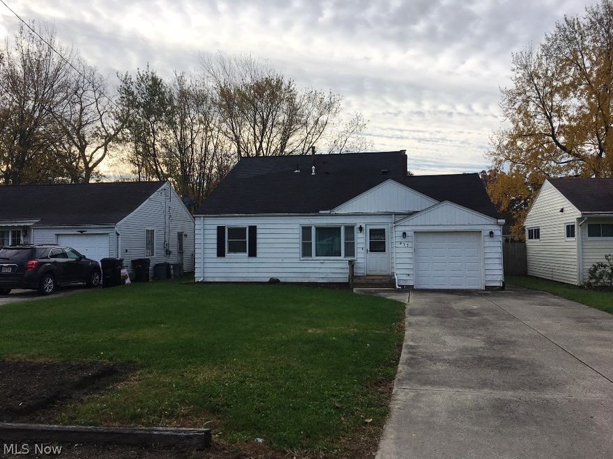 Incredible opportunity! 4 bdrm/2 bath Cape Cod with over 2000 sq ft! This home needs your TLC and repairs. Sold As-Is.  Call today for your private tour.