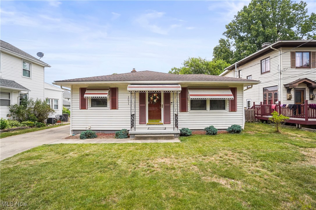This ADORABLE, MOVE-IN READY ranch-style home Is PERFECT for anyone! Whether you are a 1st time home buyer, looking for a condo alternative, one floor living, or down-sizing this is a property you will feel proud to call home! First floor features include a living room with a guest closet, dining room, 3 bedrooms, full bath with walk-in shower, and a charming kitchen which a refrigerator, stove and microwave. Enjoy the beautiful hardwood floors throughout the majority of the home! New paint throughout home (2024)! The lower level provides additional sq ft. and offers a great entertaining space with its partially finished rec room, wet bar, half bath, and a spacious utility/storage room. Paved driveway leads to a 2-car attached garage with a door opener. Recent updates: Windows 2015, Furnace/AC 2020, Insulation and Hot Water Tank 2021. Schedule your showing today!