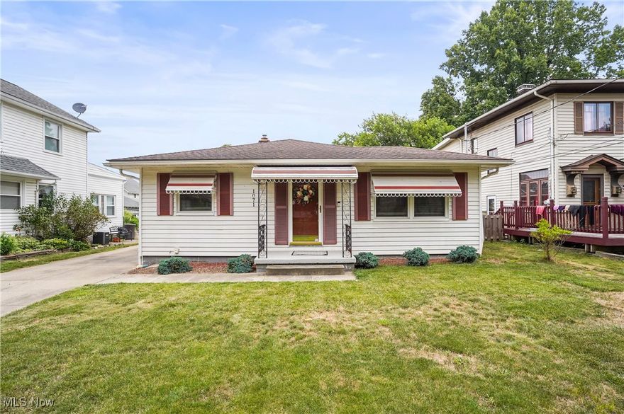 This ADORABLE, MOVE-IN READY ranch-style home Is PERFECT for anyone! Whether you are a 1st time home buyer, looking for a condo alternative, one floor living, or down-sizing this is a property you will feel proud to call home! First floor features include a living room with a guest closet, dining room, 3 bedrooms, full bath with walk-in shower, and a charming kitchen which a refrigerator, stove and microwave. Enjoy the beautiful hardwood floors throughout the majority of the home! New paint throughout home (2024)! The lower level provides additional sq ft. and offers a great entertaining space with its partially finished rec room, wet bar, half bath, and a spacious utility/storage room. Paved driveway leads to a 2-car attached garage with a door opener. Recent updates: Windows 2015, Furnace/AC 2020, Insulation and Hot Water Tank 2021. Schedule your showing today!