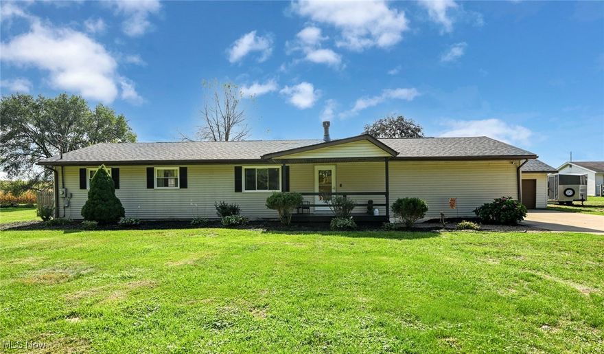 Your own backyard paradise awaits at 18047 Racine Rd in Marshallville! This inviting ranch sits on a peaceful one-acre lot and offers the best of both worlds ? relaxed country living with all the modern updates already done for you. With over 2,700 sq ft of finished space, this home features 3 bedrooms, 2 full baths, and a fully finished basement with a flexible bonus room perfect for a 4th bedroom, office, or gym.
The main level offers an open and comfortable layout with a spacious living room and cozy fireplace that flows into the kitchen and dining area, perfect for family gatherings or casual entertaining. A large family/game room off the kitchen provides even more space to unwind or host movie nights.
Step outside to your own outdoor retreat complete with a fully fenced yard, patio, deck, and a inground pool ready for summer fun. An oversized detached 2-car garage adds plenty of storage and convenience.
Recent updates include a new roof (2023), new HVAC system (2023), new carpet throughout (2023), new water softener (2023), new hot water tank(2023), new sump pump (2024), new pool liner (2023), and new fencing(2023).
If you've been searching for a spacious, updated home with a pool and room to breathe, this is it! Schedule your private showing today and make this little piece of paradise yours.