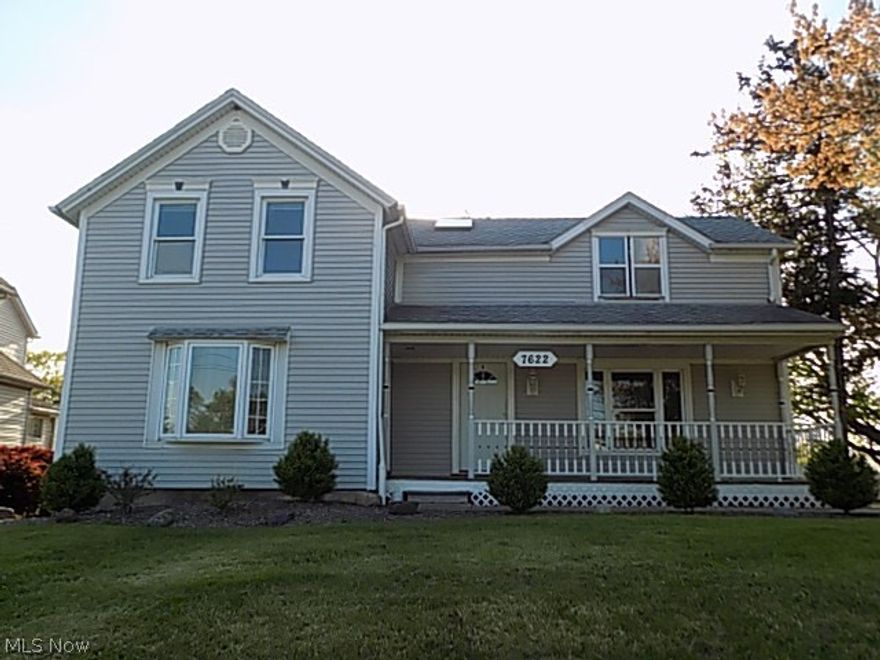 Unique Parma moneymaker! Historical century home lovingly updated and added on to through the years. This two family property is perfect of an owner-occupant, extended multi-generational family, or purely as a cash-flowing investment. The house is comprised of two side-by-side units. Unit A (south apt) is a 4 bedroom, 1 bathroom apartment. There are two bedrooms on the first floor and two bedrooms on the second floor. Full bath on the first floor. Projected rent for A is $875. Unit B (north side) is 4 bedrooms, 1 bathroom. Two bedrooms are on the first floor and a full bath on both the first and second floor. The 3rd bedroom upstairs is loft-style and makes for a very cool space. This is the large side with a spacious kitchen and eating area. Projected rent is $1000-$1050. Both sides have been freshly painted with a lot of brand new carpet (2019). Windows are vinyl replacement. Separate gas and electric meters. The exterior features a covered front porch, vinyl siding, an attached 2 ca