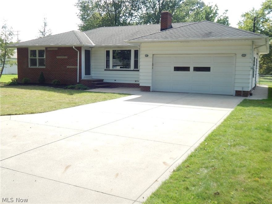 This freshly remodeled ranch has it all: A spacious living area with a fireplace, a brand new kitchen, plenty of storage and refinished hardwood floors!  The kitchen features brand new granite countertops, cabinets, stainless steel appliances and beautiful laminate flooring. There is fresh paint and new lighting throughout. The master bathroom features a new double sink vanity with a stone top and a backlighted fog-free mirror, a new commode and new tile flooring. The basement has a large living space/rec room with new carpeting and tons of storage and a large laundry area that also has a walk-in shower.  In the backyard, you will find a concrete patio for outdoor entertaining and an 8 x 10  storage shed.  Suburban and serene, yet convenient access to all of Cuyahoga County.  Book your showing today. The listing agent is related to the seller.