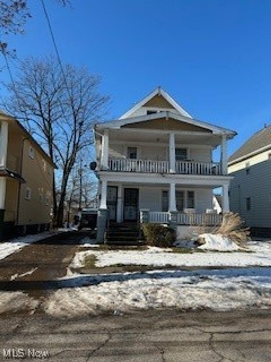 Come check out this impressionable spacious 2 family in the city of Cleveland. This spacious 2 family can be yours as owner occupied or be a rental with tenants already in place on a MTM. The big ticket items are already done such as updated electrical (2015), glass block windows (2010) both front & back porches rebuilt (2010), HWT's (2015), furnace's (2010). Come and put your own flair to this spacious 2 family to make it yours! No wholesaler and no assigning of contracts.