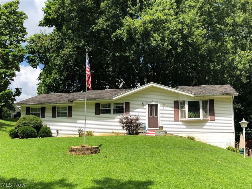 You’ll love this charming ranch with spectacular views on nearly ¾ an acre lot. This 3 bedroom, 2 bathroom, finished basement home with a 1-car  attached garage will give you 1,600 sq ft of generous space to move about without losing that quaint feel.  Enjoy each evening in the fully screened 3-season attached room perfect for viewing the beautiful mature trees and landscaping throughout. Situated on a quiet street just a few miles from town, this home offers a new oven, updated windows throughout and loads of storage including a shed in the backyard.