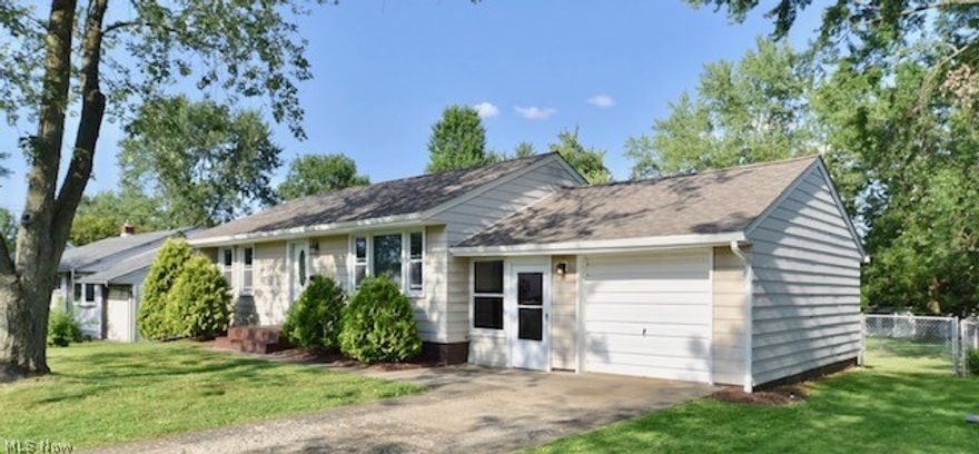 All you need to do is unpack your boxes and starting enjoying the conveniences this 2 bedroom Austintown ranch home has to offer. Inviting, low maintenance landscaping welcomes you into the generously sized living room with lots of natural sunlight. Well equip updated kitchen with adjoining dining room. 2 nicely sized bedrooms and updated bath.  Fenced in backyard and attached garage. Conveniently located near area shopping and restaurants with easy access to nearby highways. Take the opportunity to make this your new Home Sweet Home.  Call today for a private showing.