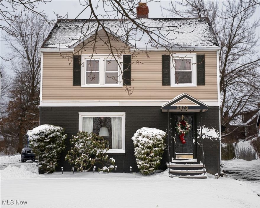 Welcome to this exceptional three-bedroom home in the heart of University Heights, where solid construction meets remarkable renovation potential. This 1,504 square foot residence offers discerning buyers the opportunity to create their dream home while benefiting from a foundation of quality updates already in place.

The property showcases thoughtful improvements that provide peace of mind for years to come. A new furnace and central air conditioning system installed in 2024 ensure comfortable living throughout the seasons, while the 2025 hot water tank delivers reliable performance. The roof, replaced in 2018, and windows updated in 2017 demonstrate the home's well-maintained infrastructure. A brand new concrete driveway completed in 2025 enhances curb appeal, and the basement features a lifetime warranty on waterproofing, protecting your investment for generations.

The location truly distinguishes this property. Residents enjoy a conveniently located neighborhood with easy access to world-renowned healthcare facilities and cultural centers that have made this region famous. Walter Stinson Community Park, affectionately known as "The Walt," sits just moments away, offering green space for recreation and relaxation. Whole Foods Market provides exceptional grocery shopping nearby, while Cleveland Heights High School is nearby for those seeking quality education. Public transportation is readily accessible, connecting you to greater Cleveland with ease.

With one and a half bathrooms and generous living space, this home awaits your personal vision. Whether you envision a complete transformation or subtle enhancements, the solid bones and recent mechanical updates provide an excellent canvas.

Schedule your private showing today and discover the possibilities waiting at this University Heights gem.