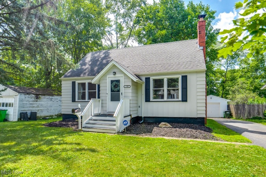 Whether you’re searching for your first starter home or looking to expand your rental portfolio, this charming Cape Cod has plenty to offer! Step into the inviting living room, highlighted by a cozy fireplace with mantel, built-in shelving, and large picture windows that fill the space with natural light.
The spacious kitchen features granite countertops, abundant cabinetry for storage, and a dining area perfect for family meals. A convenient door leads directly to the back deck for easy indoor-outdoor living. Down the hall, you’ll find two bedrooms with beautiful flooring and ample closet space, along with a stylish full bathroom offering a standing shower with glass doors.
Upstairs, discover two oversized carpeted bedrooms, providing plenty of space and versatility. The basement offers generous storage and a laundry area. Outside, enjoy a lovely deck and a detached 1-car garage.
With easy access to highways, this home is close to dining, shopping, and public transit. Don’t miss your chance to own this wonderful single-family property—schedule your showing today!