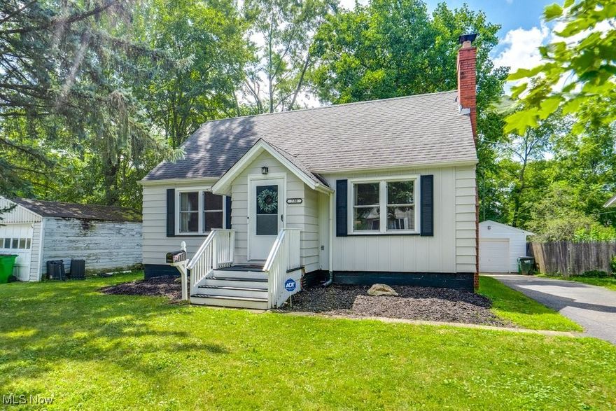Whether you’re searching for your first starter home or looking to expand your rental portfolio, this charming Cape Cod has plenty to offer! Step into the inviting living room, highlighted by a cozy fireplace with mantel, built-in shelving, and large picture windows that fill the space with natural light.

The spacious kitchen features granite countertops, abundant cabinetry for storage, and a dining area perfect for family meals. A convenient door leads directly to the back deck for easy indoor-outdoor living. Down the hall, you’ll find two bedrooms with beautiful flooring and ample closet space, along with a stylish full bathroom offering a standing shower with glass doors.

Upstairs, discover two oversized carpeted bedrooms, providing plenty of space and versatility. The basement offers generous storage and a laundry area. Outside, enjoy a lovely deck and a detached 1-car garage.

With easy access to highways, this home is close to dining, shopping, and public transit. Don’t miss your chance to own this wonderful single-family property—schedule your showing today!
