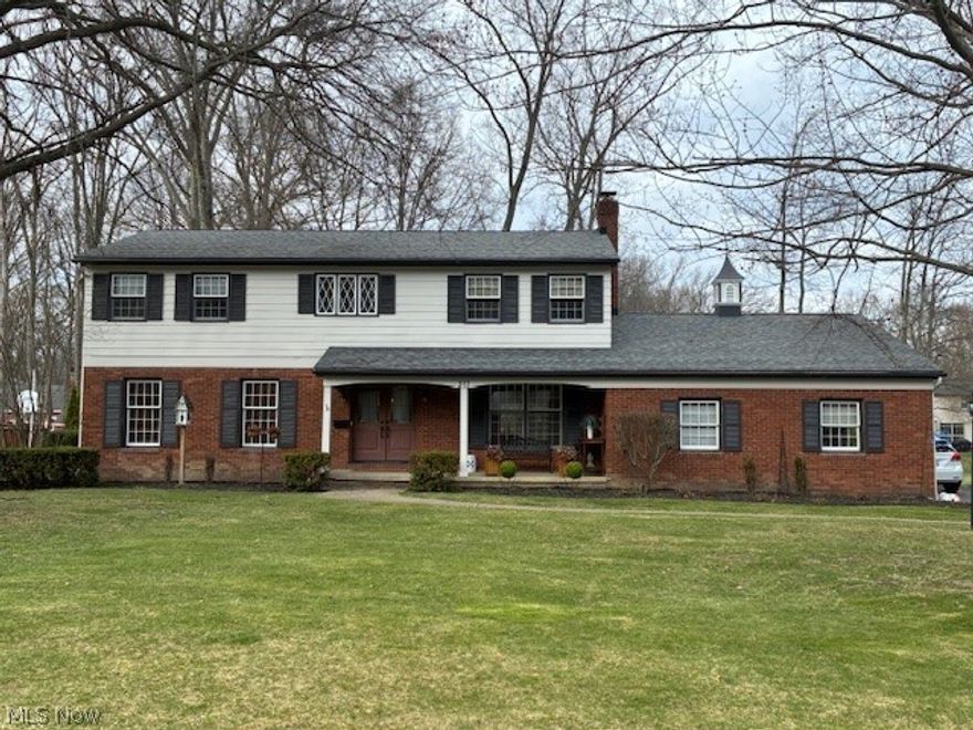Awesome 2-Story Colonial on a Hidden Cul-de-sac in Canfield. Quiet neighborhood close to High school & Elementary School in Award Winning Canfield Schools. Newer Beautiful White Kitchen with Granite & Stainless Appliances. Laundry on 1st Floor has been Redone in White Cabinets and more. Family room with Gas Fireplace and Wet Bar with Mini fridge. Formal Dining Room and Huge Living Room. 4 Bedrooms, one with Private Bath and Double Vanity.  Full Basement, 2 Car attached Garage, Sun room overlooking Brick Patio and wooded lot with built in fire pit. Everything your looking for in this Extraordinary Home.