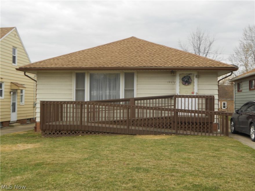 Quality- Well Built Ranch w/ Private Yard...Updated Kitchen w/ Lovely Eat-in Space... Formal Open Dining Rm... Large Living Rm. w / lots of Natural Light...3 Bedrooms w/ full Closets...Full Basement w/ Finished Rec. Rm., Workshop Rm., Utility Rm. and Glass Block Windows... Updated Electric Panel, Furnace, Central Air, Roof and Vinyl Replacement Windows... Private and Partially Fenced Yard... Large 2 1/2 Car Garage ( 440 Sq. Ft. ) w/ Vinyl Siding, Electric, and Door Opener...  Wheel Chair Ramp... One Floor Living At its Best... Just Move In... E-Z-To - Show...Nice Neighborhood of Well Kept Homes...