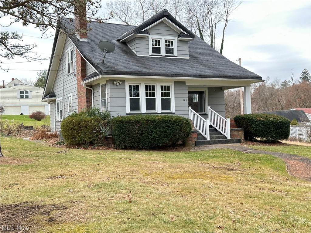 Very cute Cape Code with plenty of yard for whatever is needed. Living room and dining hardwood floors have been refinished in the past, totally remodeled kitchen with new stainless steel appliances, Amish built self closing drawers and cupboards, with room for a small table , Formal Dining Room with beautiful view(new window) outside. Formal living room with decorative fireplace, 1st floor lge bedroom or Family room , and a new 1st floor full bath. The second floor has 2 nice size bedrooms with walk-in closets and 1/2 bath in one of the rooms. very large rec room with new carpet. Newer gas furnace and 200 amp Breaker Box , mostly new windows, new handrail on front porch.. Sump pump in basement. THERE ARE 2 LOTS WITH THIS PROPERTY,